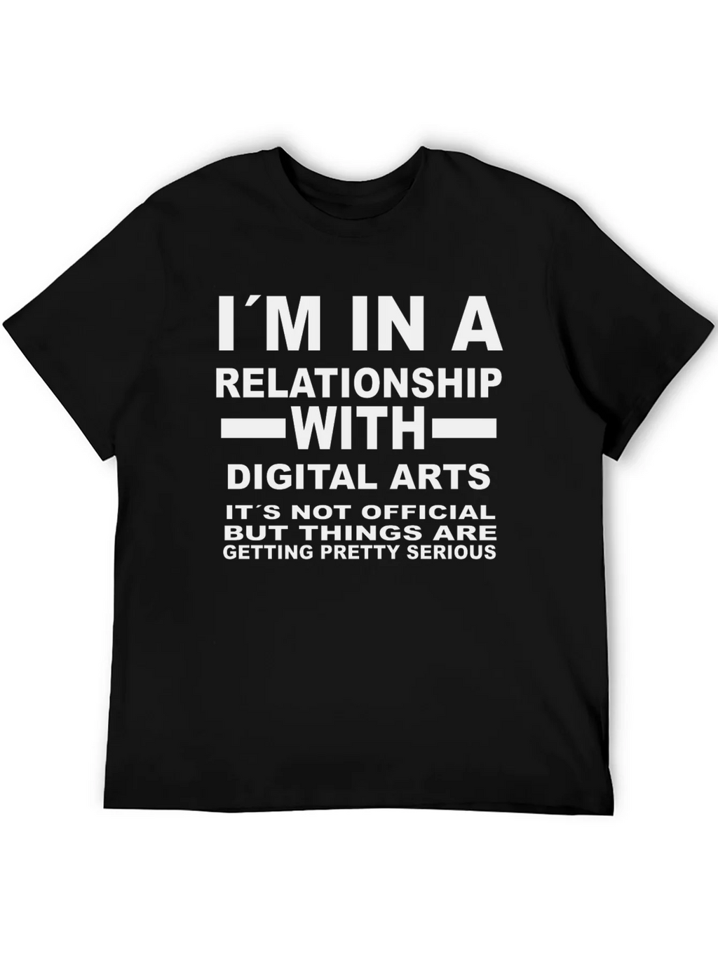 Digital Arts Relationship T-Shirt - Novelty Graphic Tee product image 5