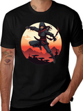 Ninja Graphic Tee - Unisex Black T-Shirt product image 1