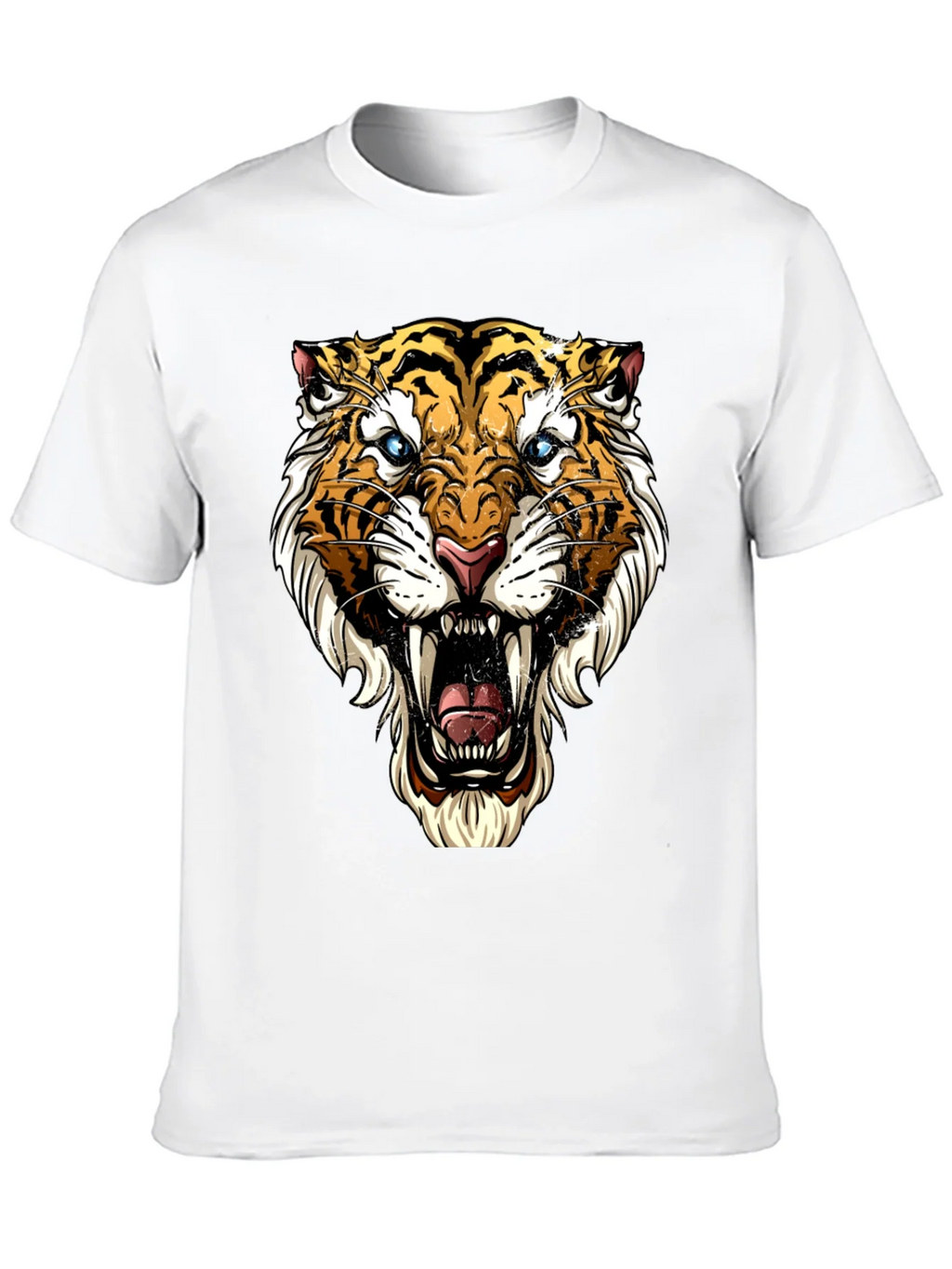 Roaring Tiger Graphic Tee - Bold Black T-Shirt product image 6