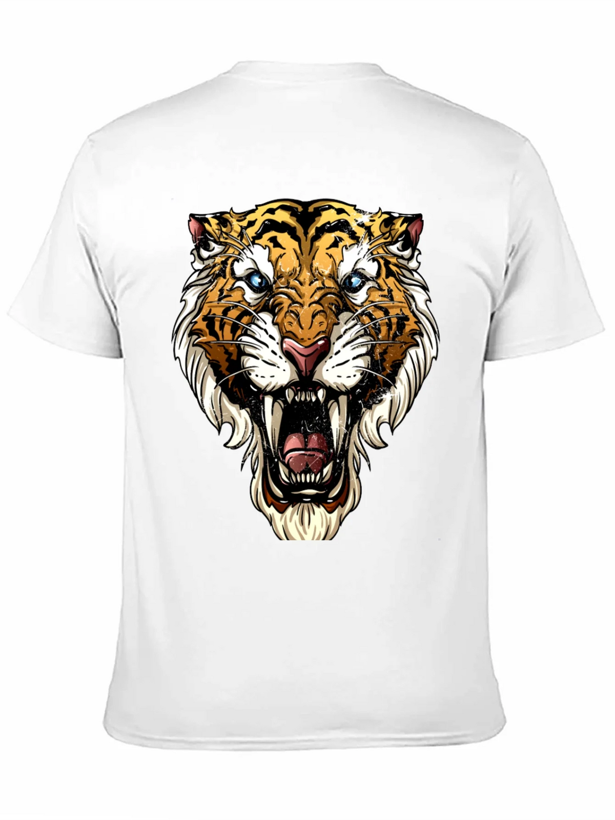 Roaring Tiger Graphic Tee - Bold Black T-Shirt product image 7