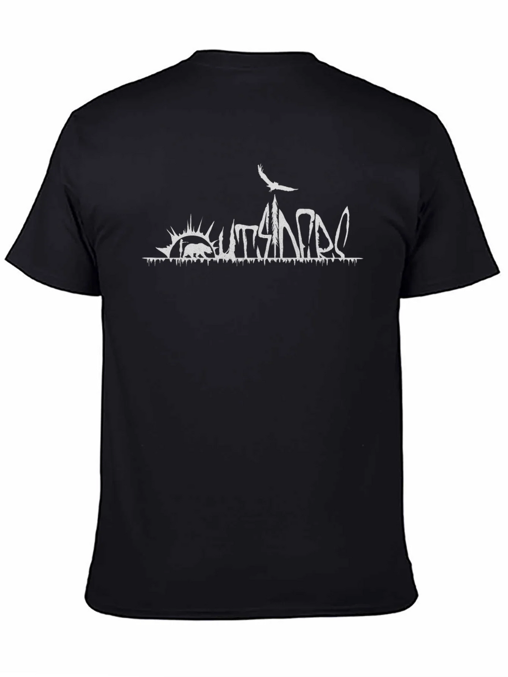 Outsider Graphic Tee - Black product image 4