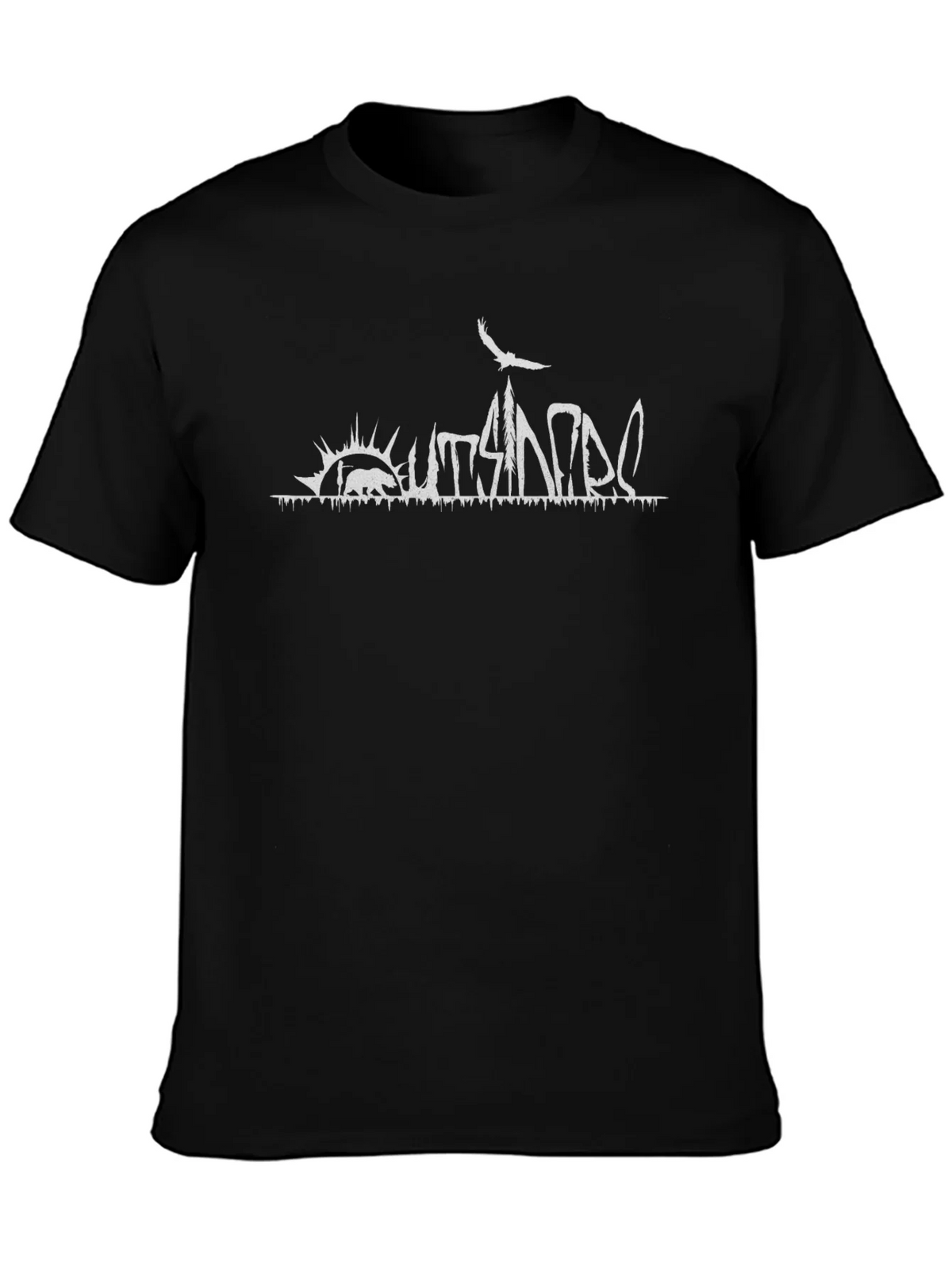 Outsider Graphic Tee - Black product image 3