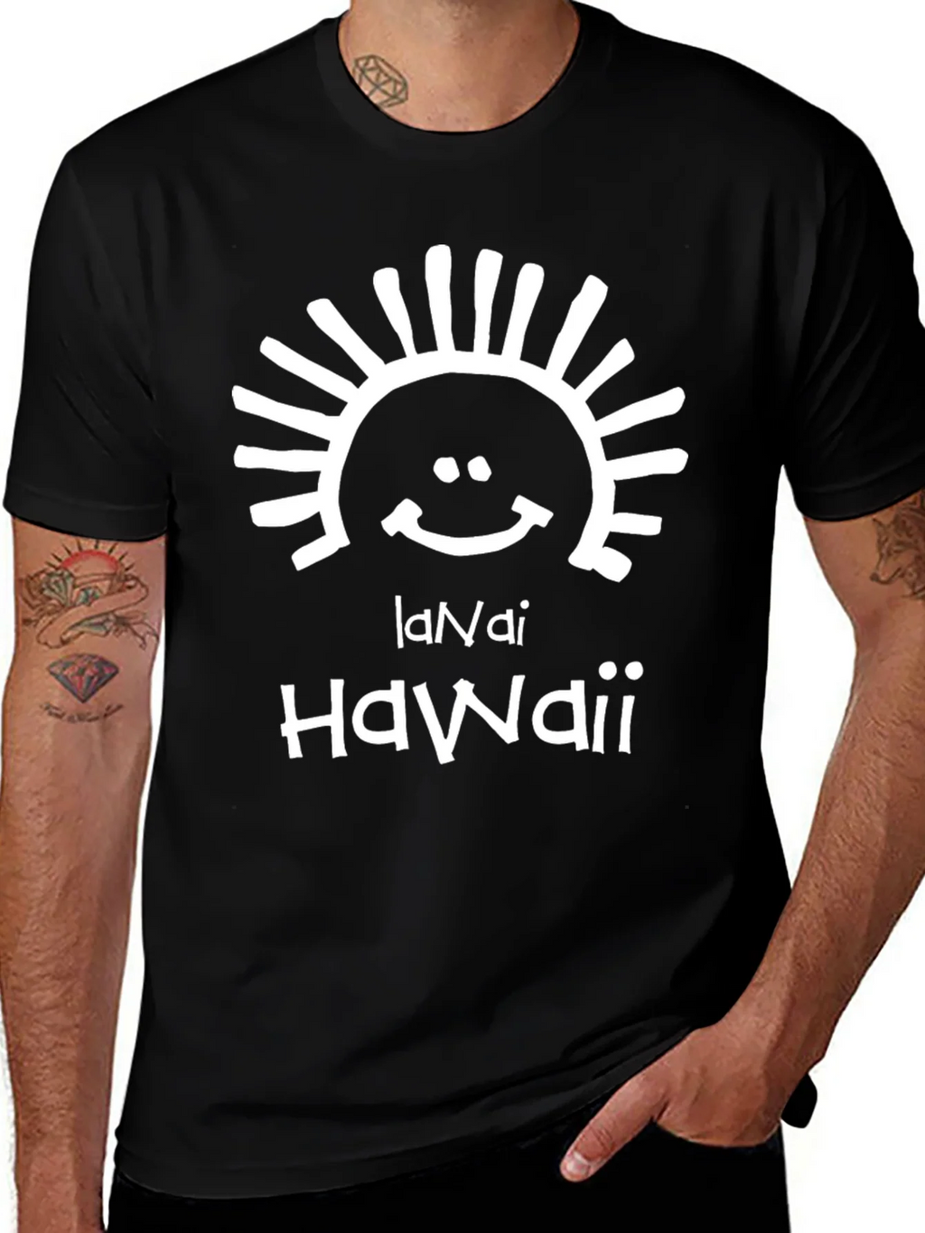 Lanai Hawaii Graphic T-Shirt - Island Vibes product image 1