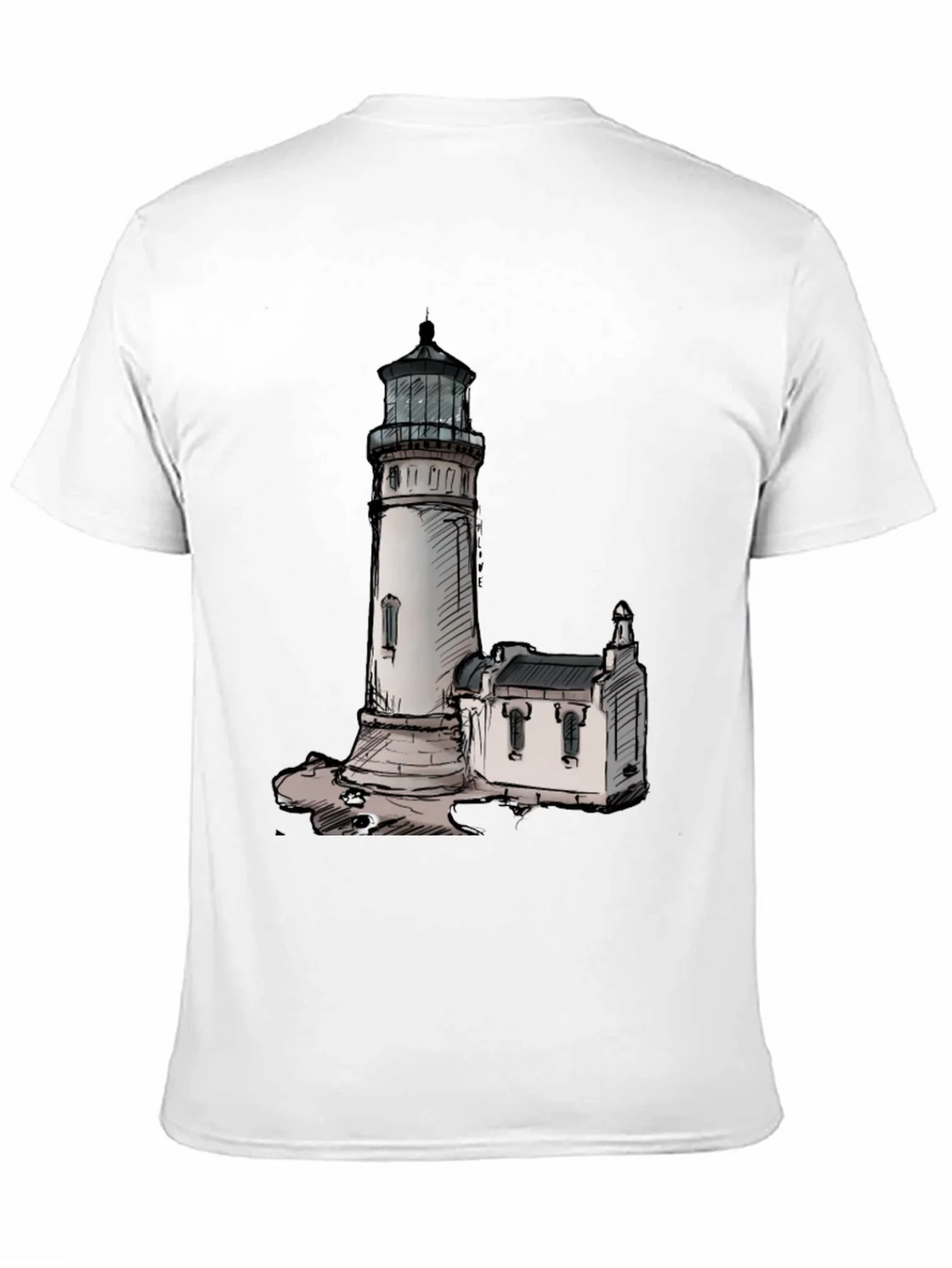 Lighthouse Graphic Tee - Coastal Style product image 10
