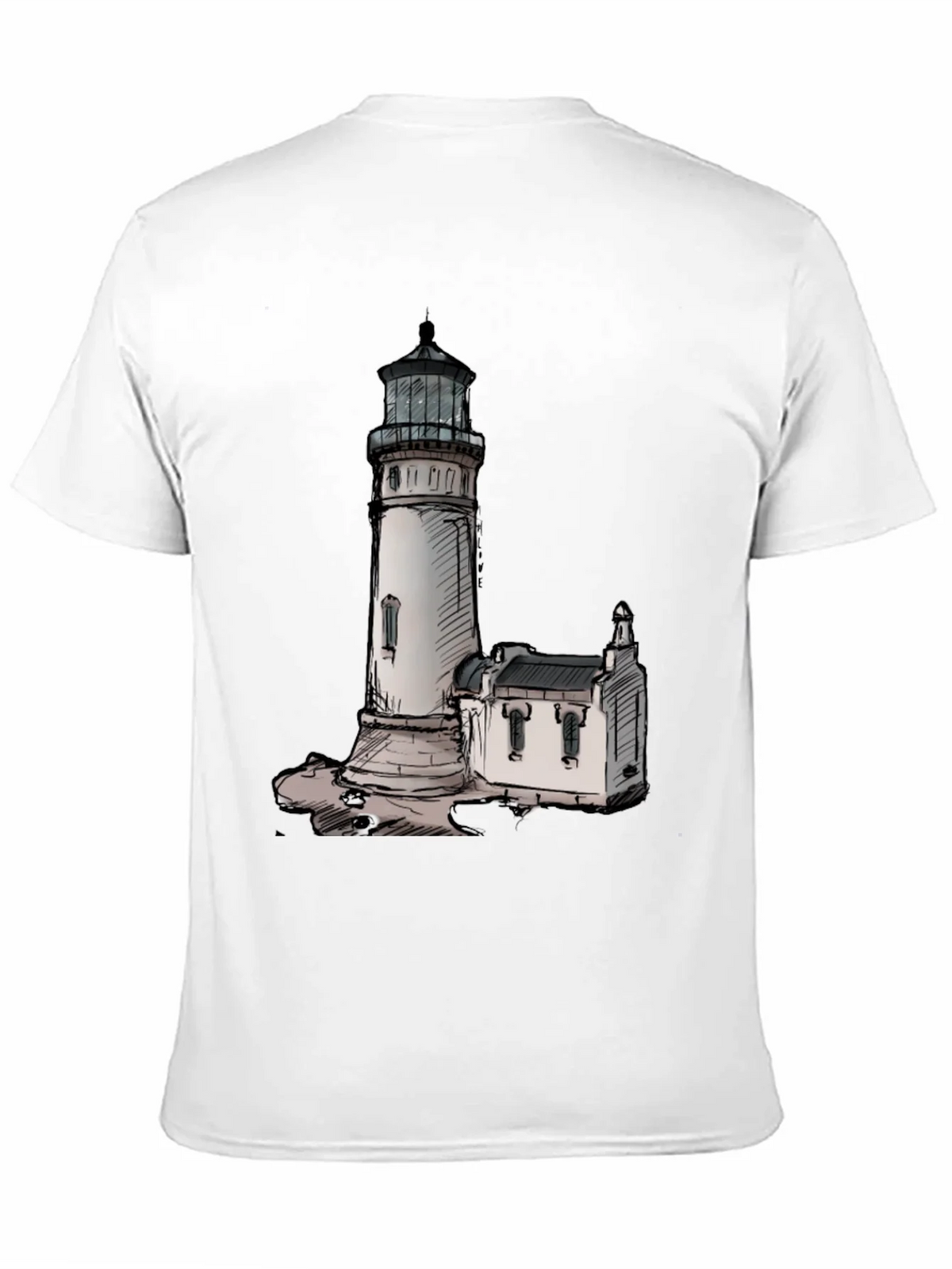 Lighthouse Graphic Tee - Coastal Style product image 10