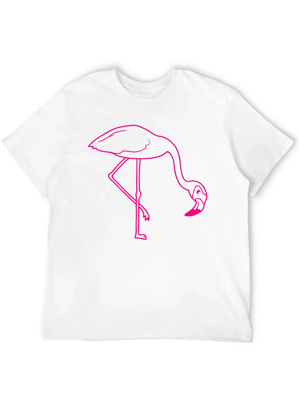 Flamingo Graphic Tee - Casual Black T-Shirt product image 8