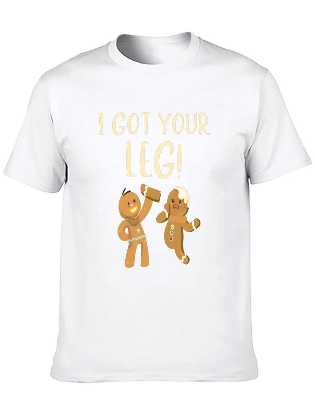I Got Your Leg! Funny Gingerbread T-Shirt product image 7