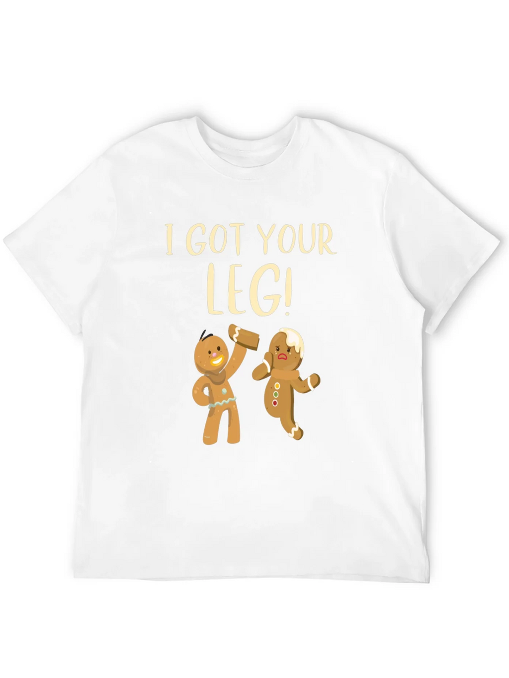I Got Your Leg! Funny Gingerbread T-Shirt product image 9