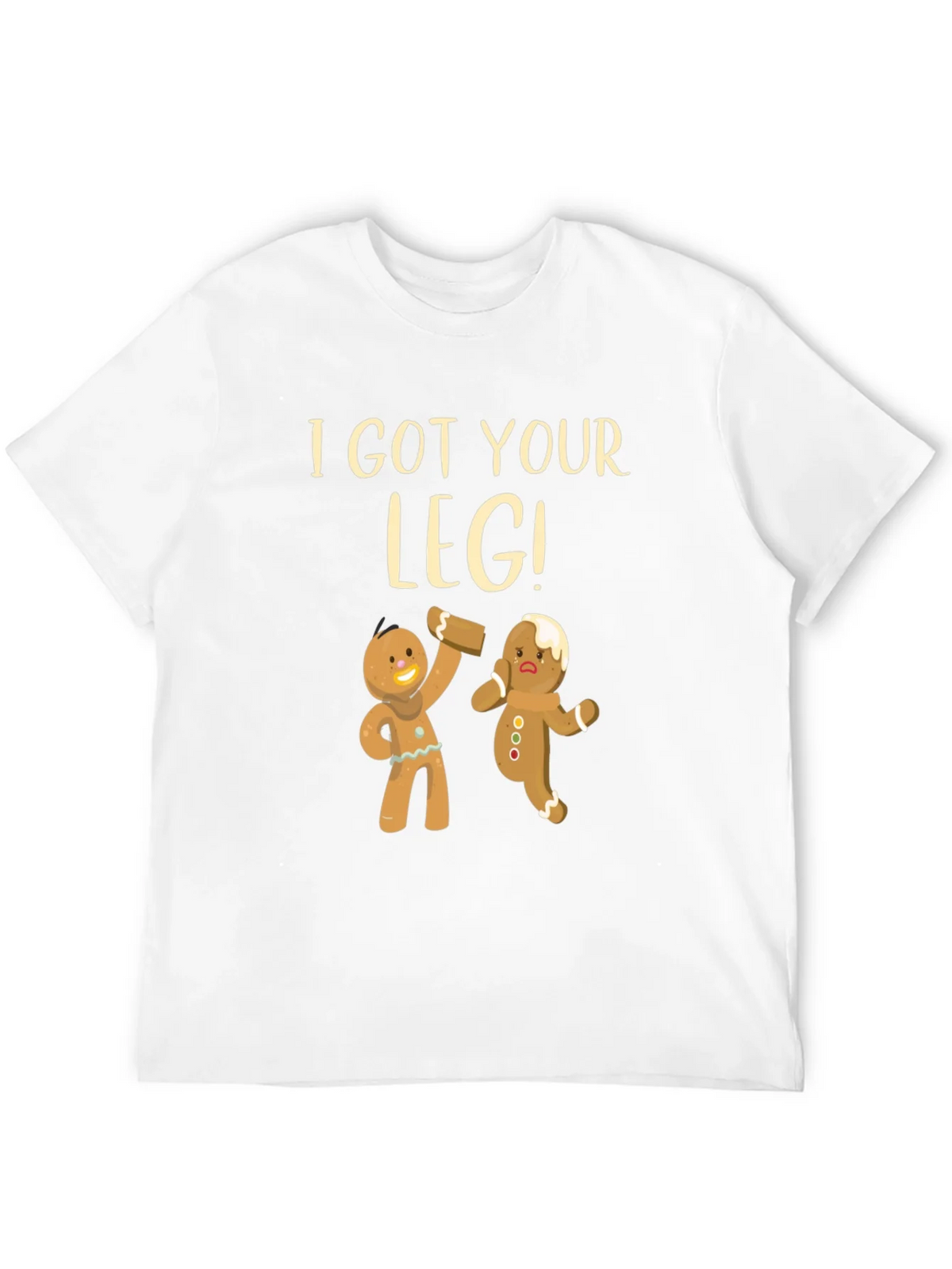I Got Your Leg! Funny Gingerbread T-Shirt product image 9