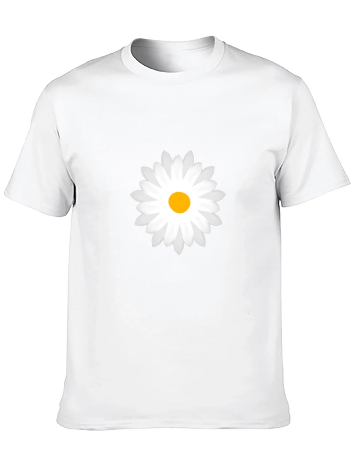 Daisy Graphic Black T-Shirt - Soft Cotton Blend product image 9