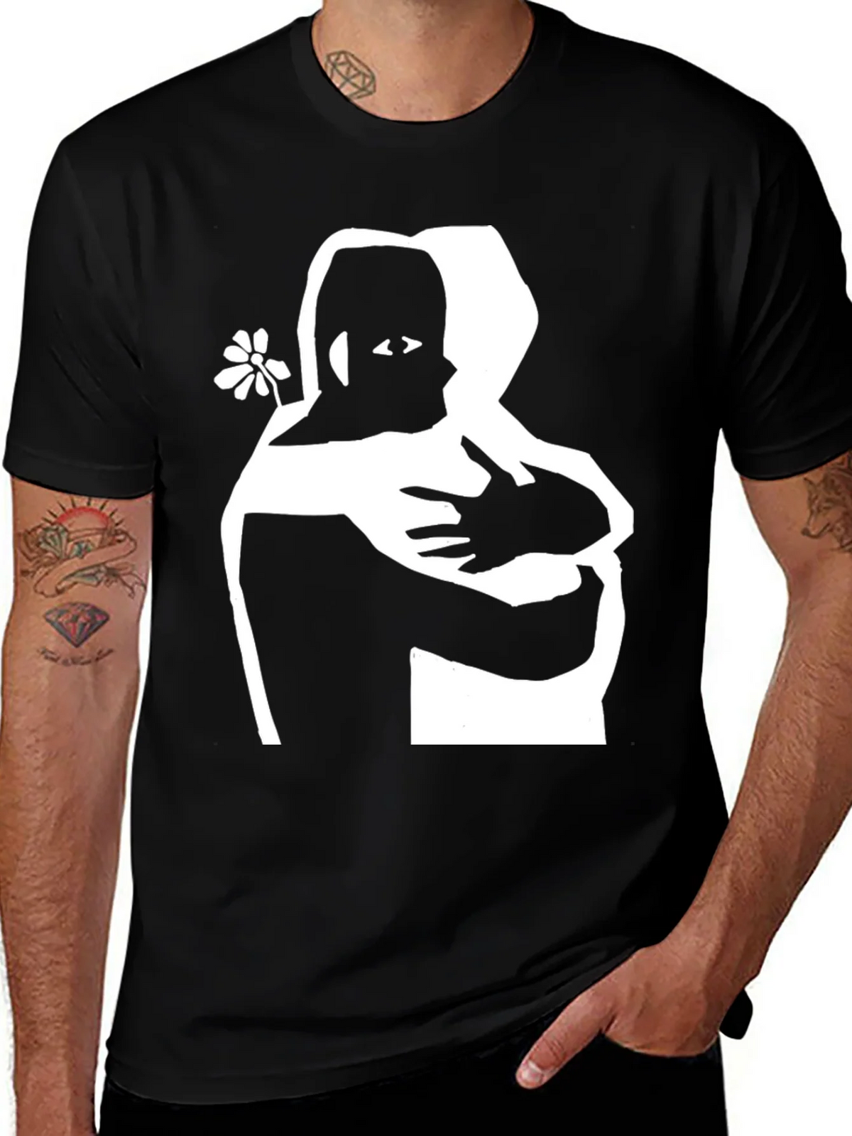 Embrace Graphic Tee - Hugging Design product image 1