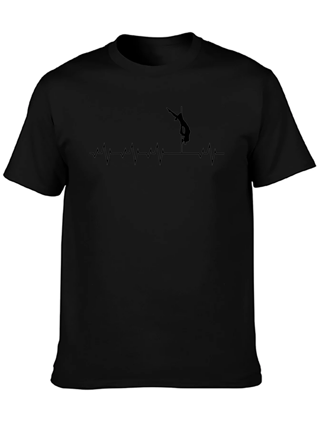 Pole Dancing Heartbeat T-Shirt product image 3