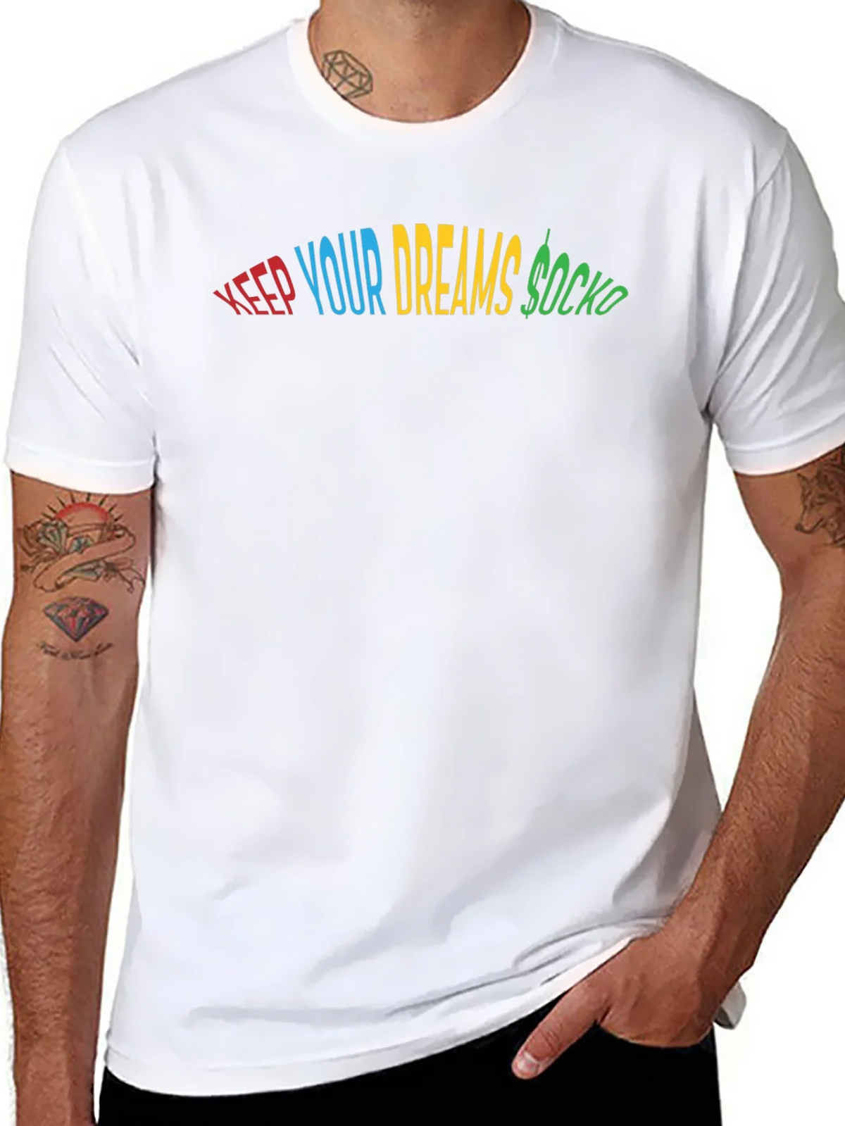 Keep Your Dreams $ocko Black T-Shirt product image 2