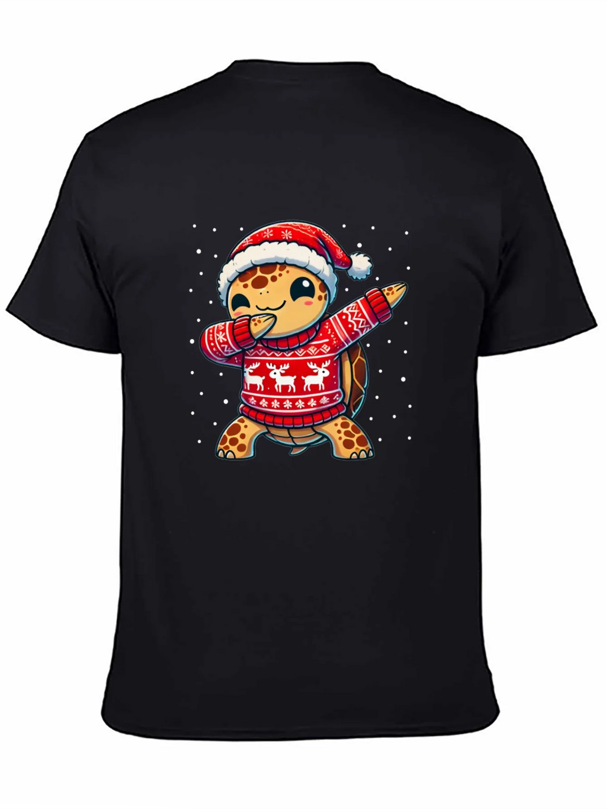 Festive Turtle Dab T-Shirt