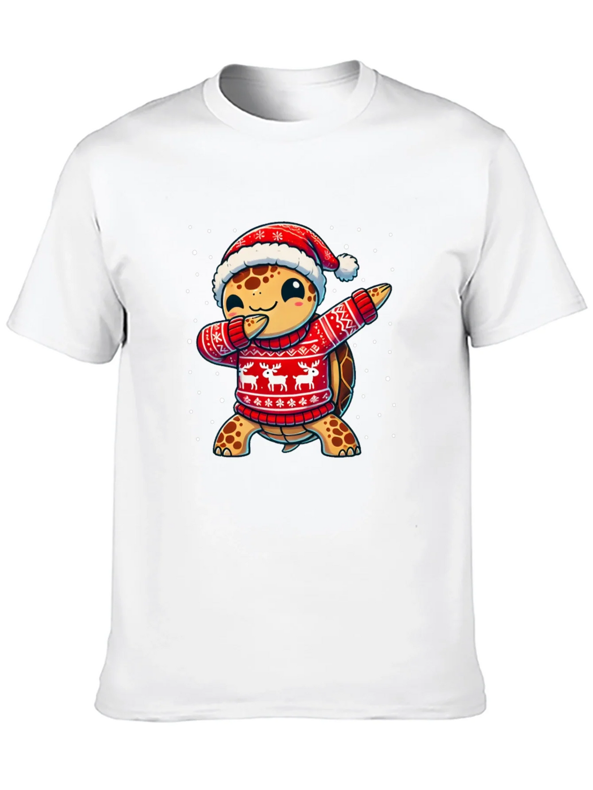 Festive Turtle Dab T-Shirt