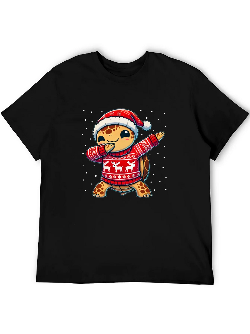 Festive Turtle Dab T-Shirt