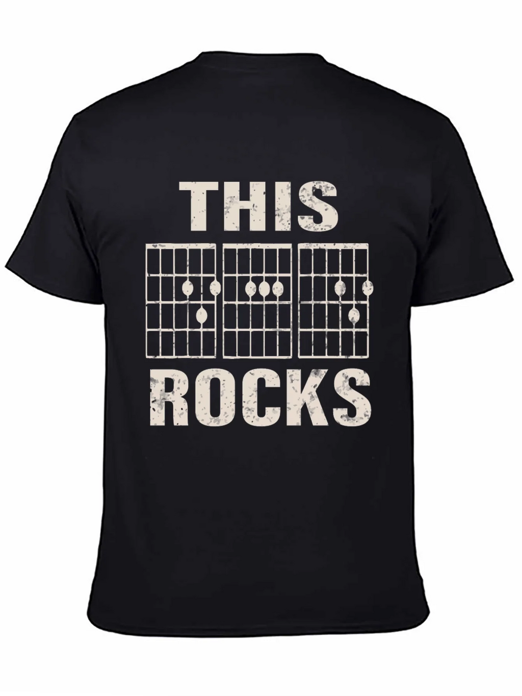 Guitar Chord T-Shirt - This Rocks Graphic Tee product image 4