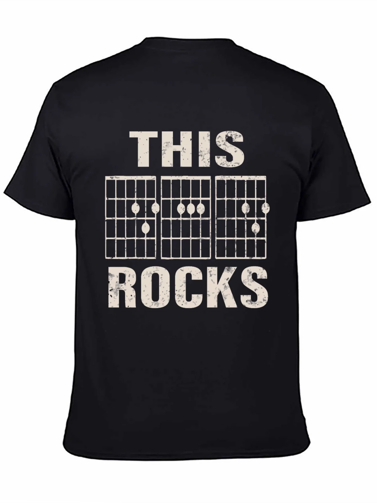Guitar Chord T-Shirt - This Rocks Graphic Tee product image 4