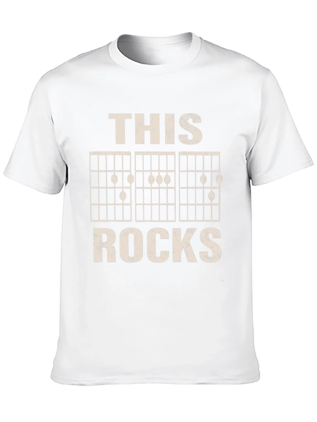 Guitar Chord T-Shirt - This Rocks Graphic Tee product image 9