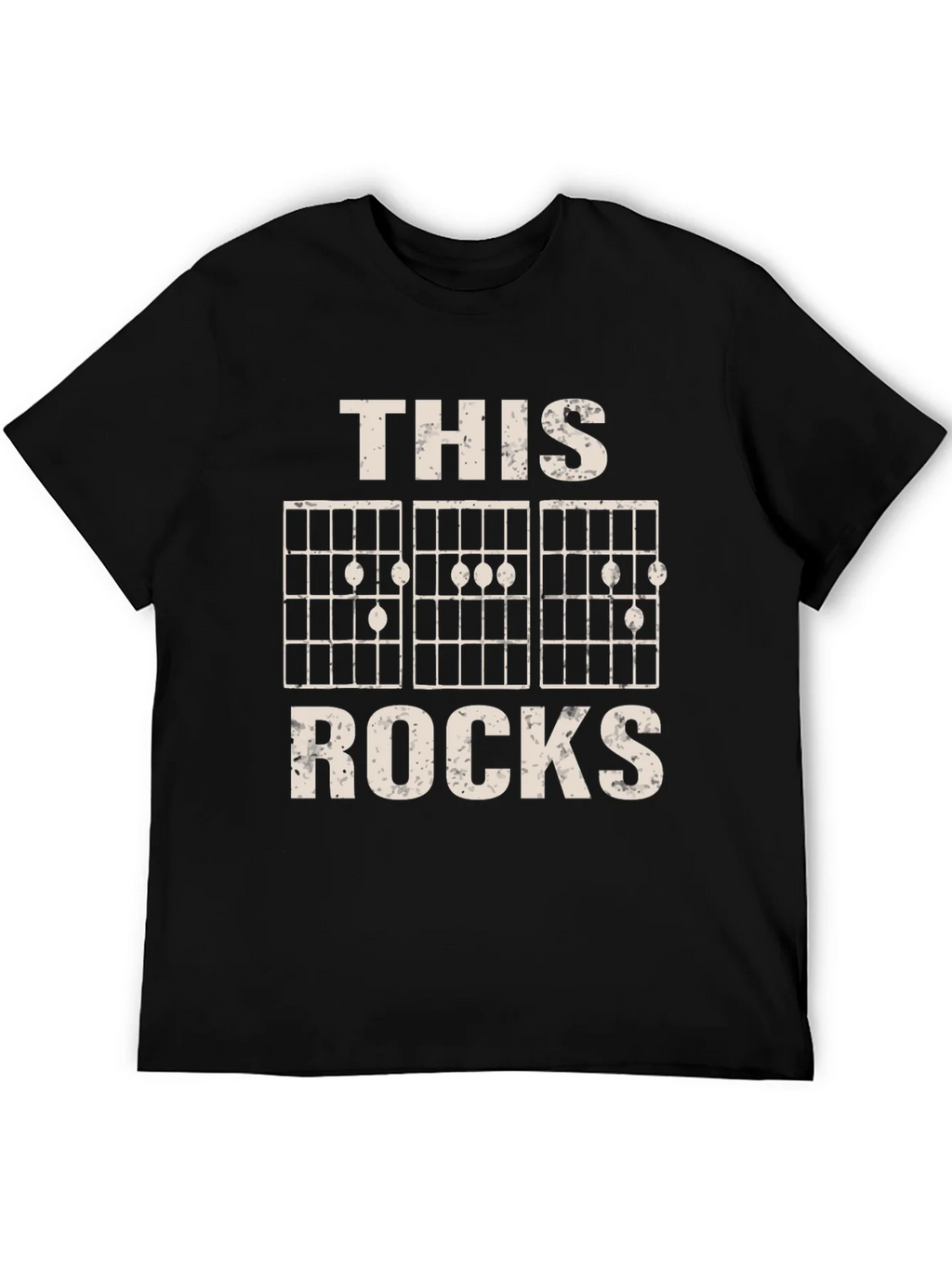Guitar Chord T-Shirt - This Rocks Graphic Tee product image 5