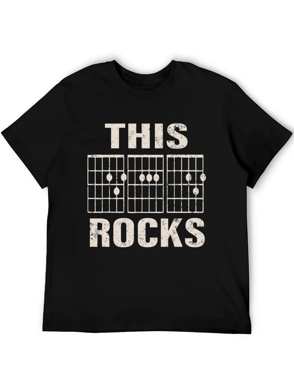Guitar Chord T-Shirt - This Rocks Graphic Tee product image 5