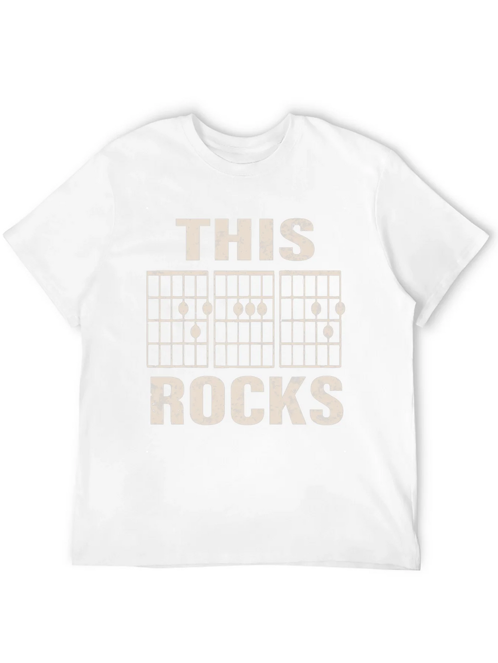 Guitar Chord T-Shirt - This Rocks Graphic Tee product image 11