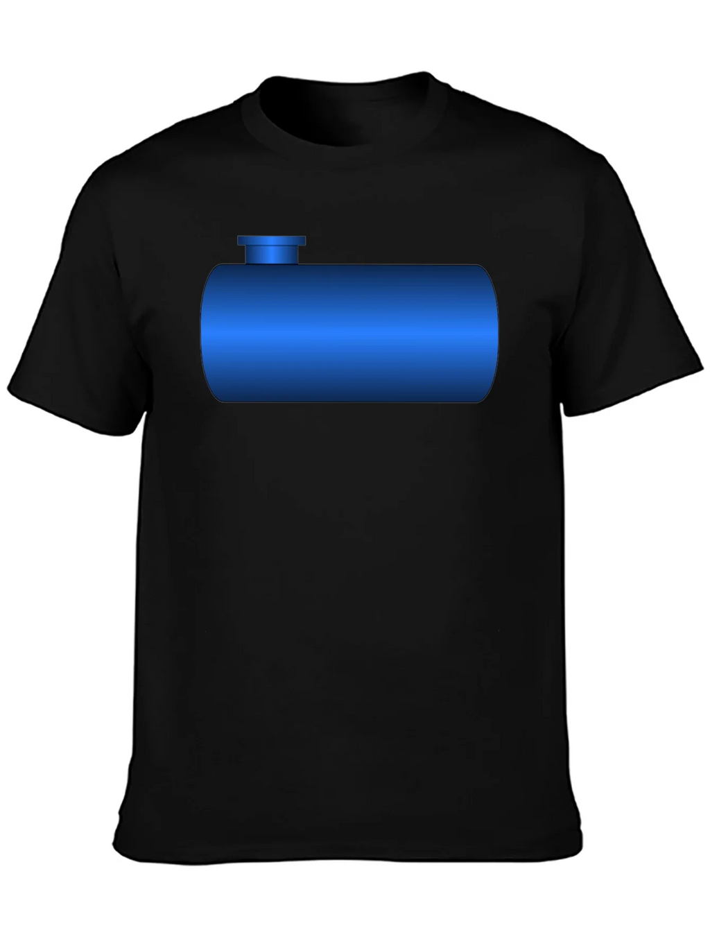 Blue Tank T-Shirt - Novelty Graphic Tee product image 3