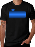 Blue Tank T-Shirt - Novelty Graphic Tee product image 1
