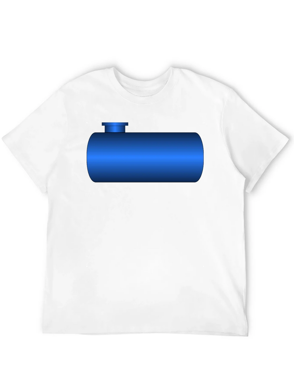 Blue Tank T-Shirt - Novelty Graphic Tee product image 11
