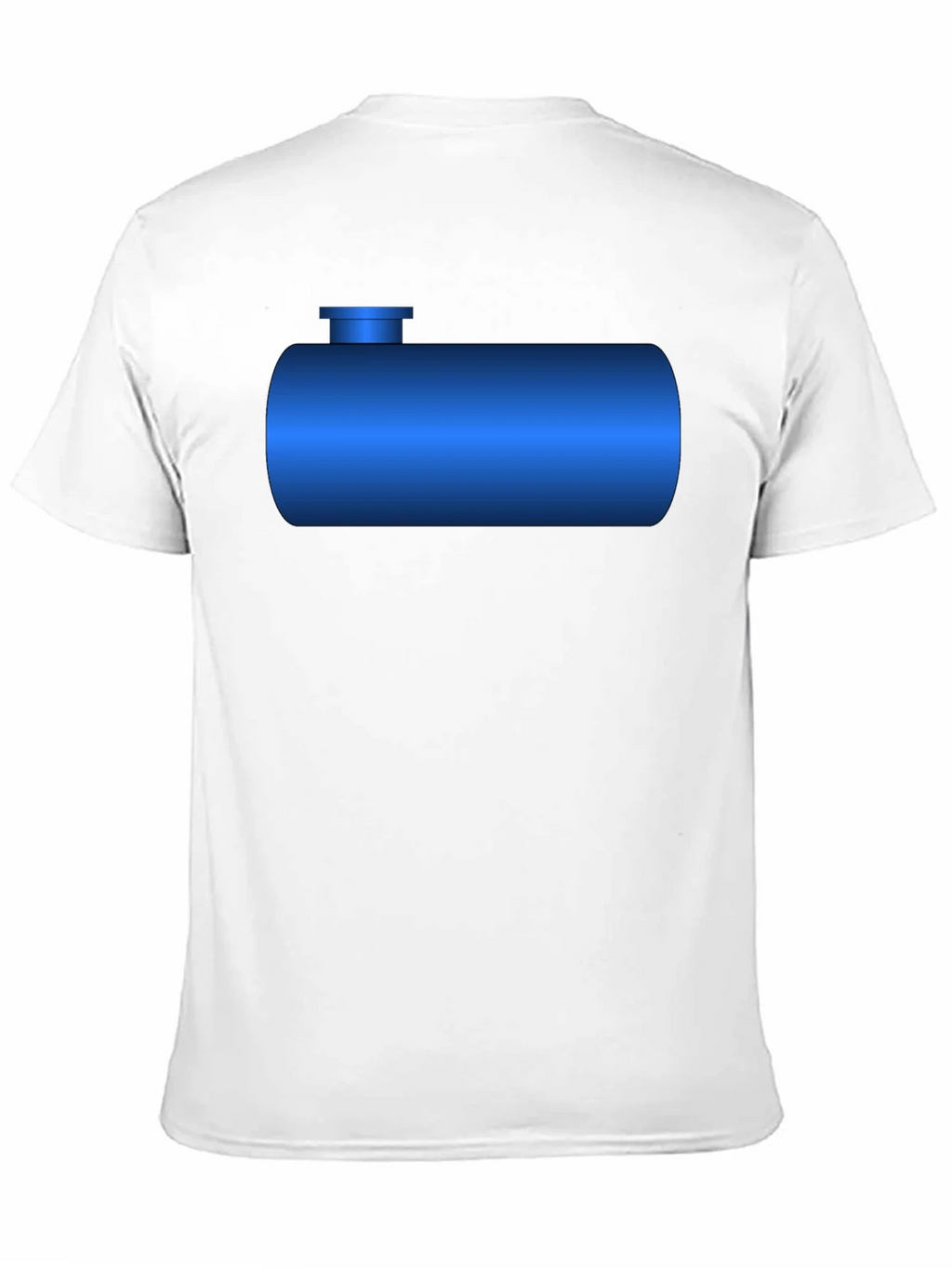 Blue Tank T-Shirt - Novelty Graphic Tee product image 10