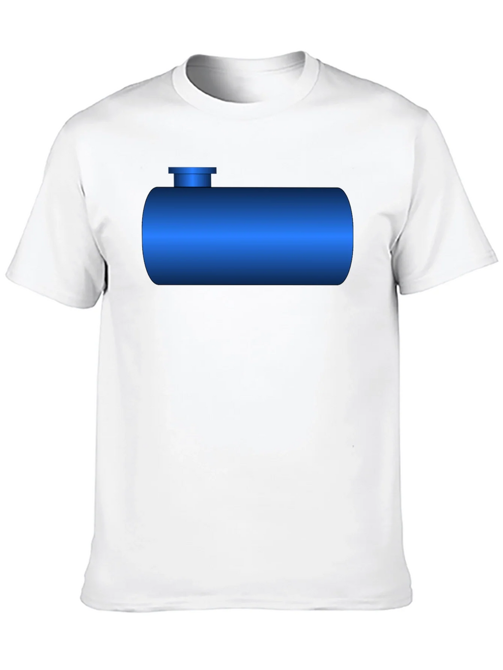 Blue Tank T-Shirt - Novelty Graphic Tee product image 9