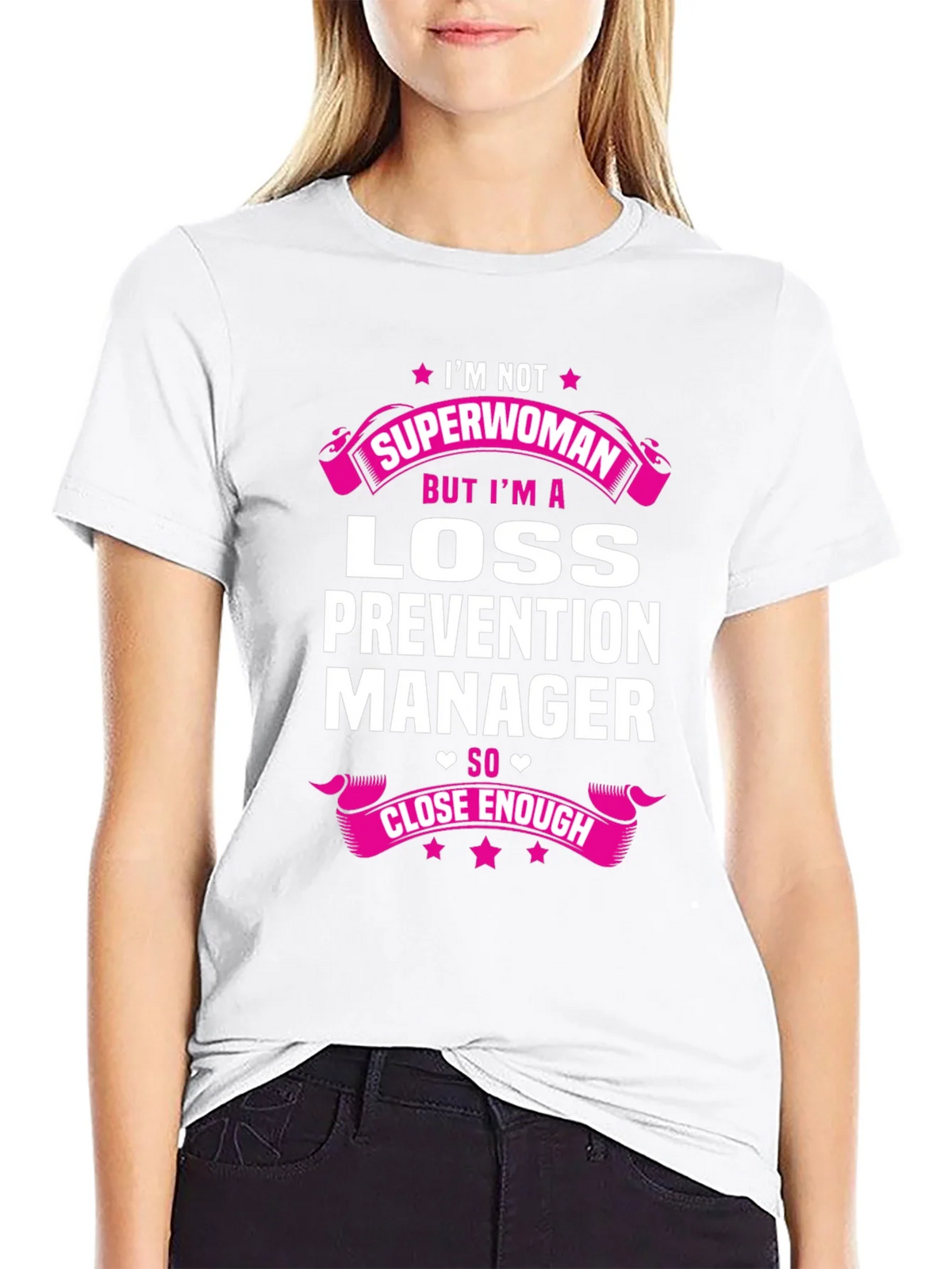 Loss Prevention Manager T-Shirt - Superwoman Tribute product image 8