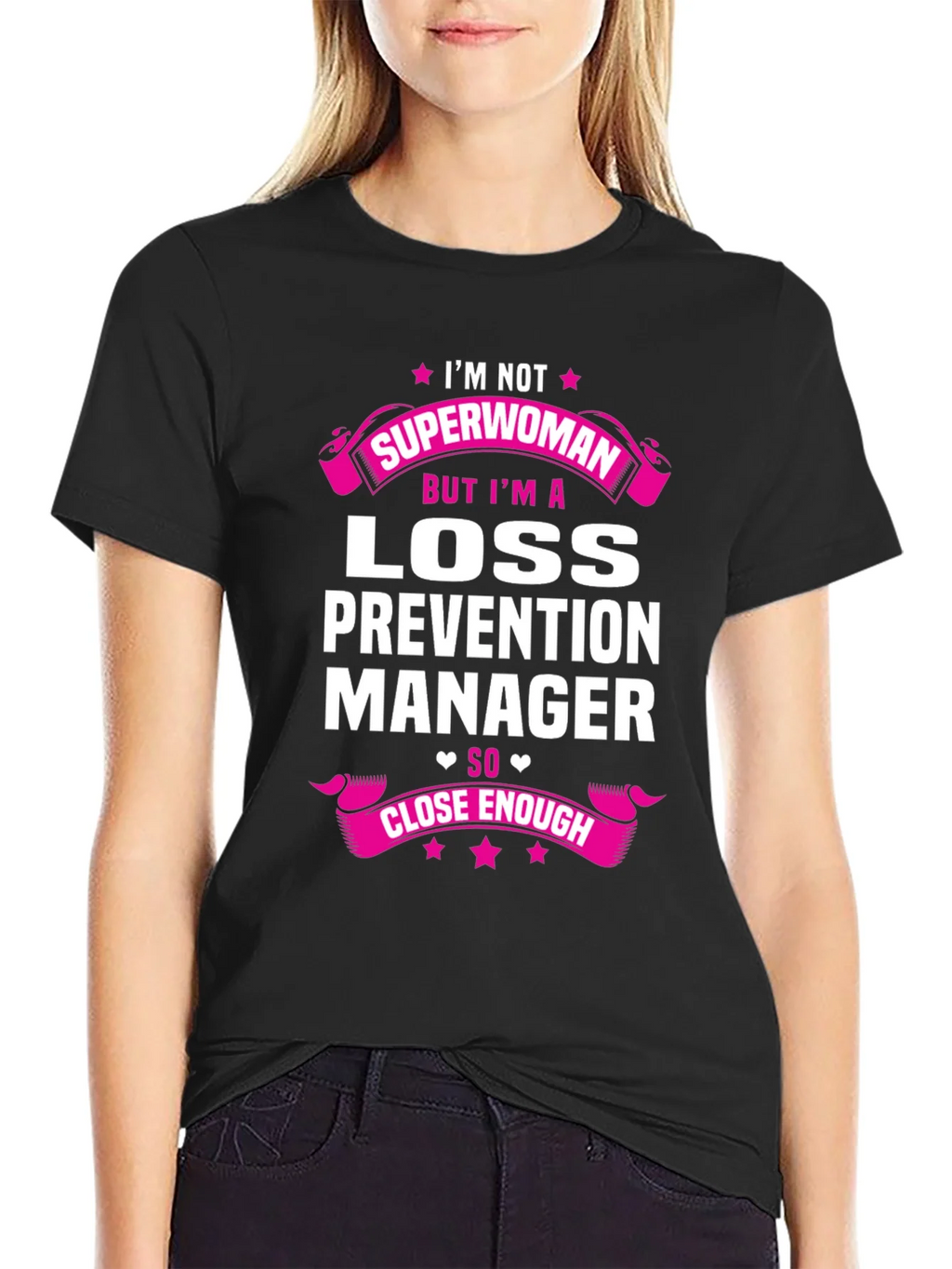 Loss Prevention Manager T-Shirt - Superwoman Tribute product image 2
