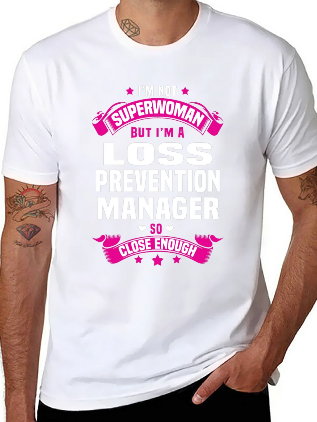 Loss Prevention Manager T-Shirt - Superwoman Tribute product image 7