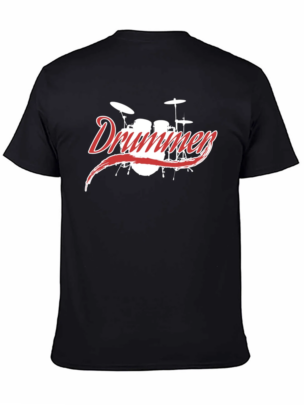 Drummer Graphic Tee - Black product image 4