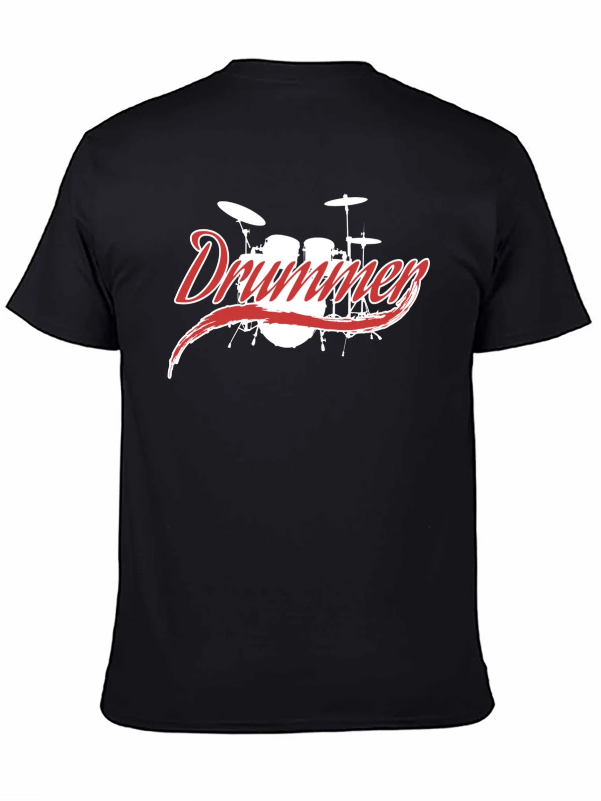 Drummer Graphic Tee - Black product image 4