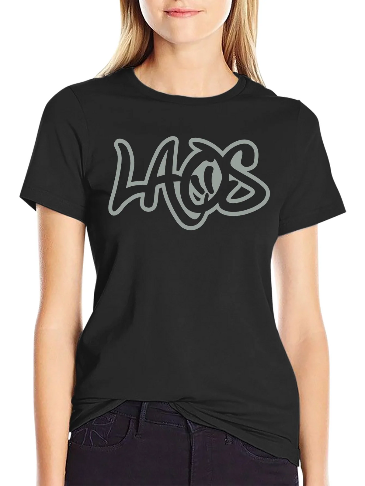 LAOS Graphic T-Shirt - Cool Casual Style product image 2