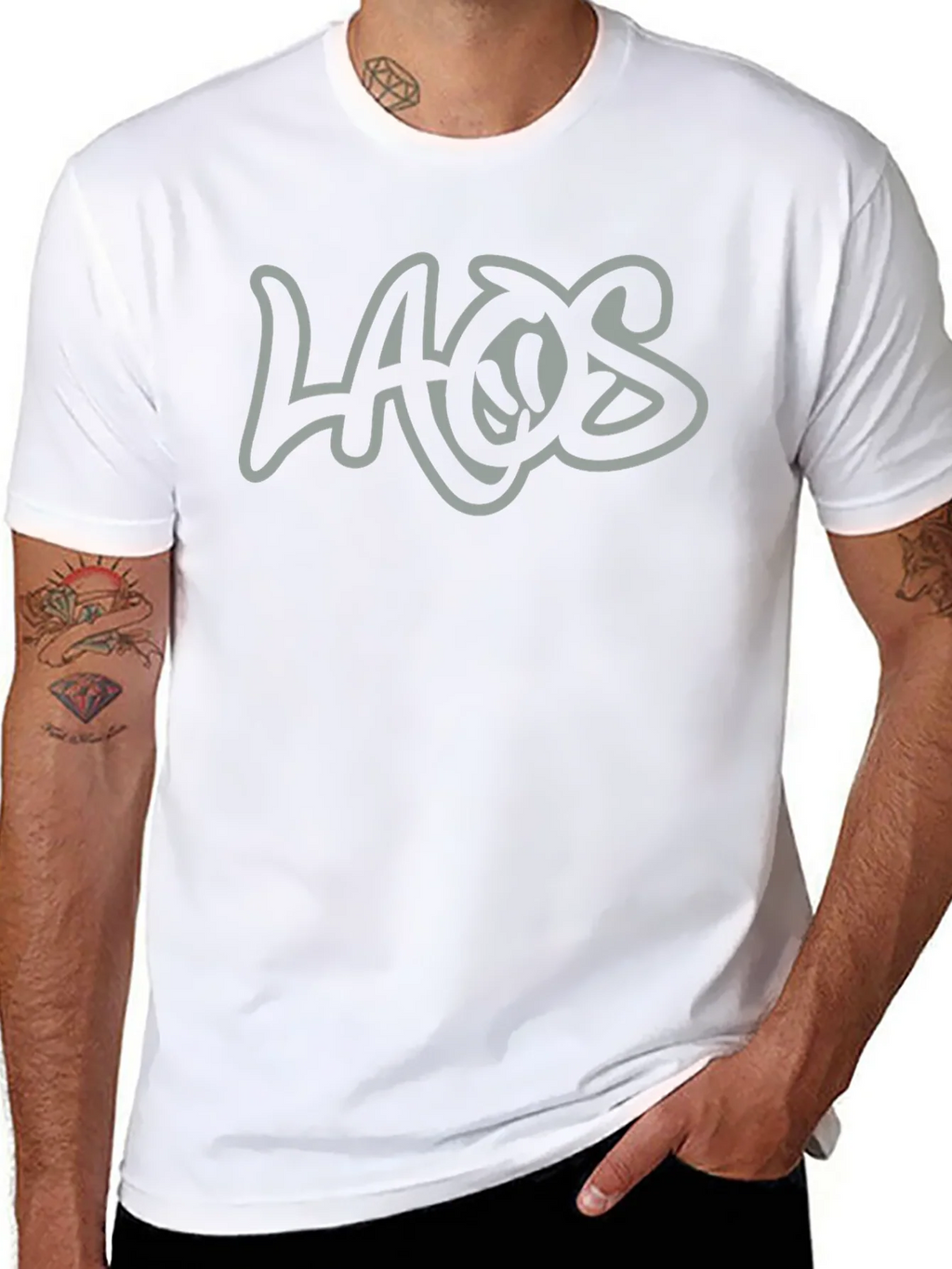 LAOS Graphic T-Shirt - Cool Casual Style product image 7