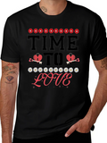 Time to Love T-Shirt - Heart & Key Design product image 1