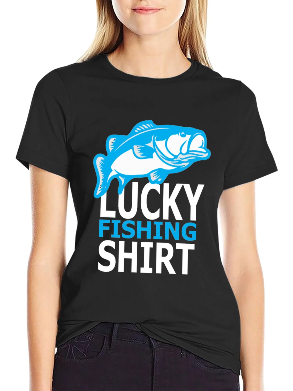 Lucky Fishing Shirt - Mens Graphic Tee product image 1