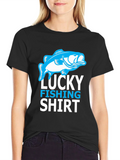 Lucky Fishing Shirt - Mens Graphic Tee product image 1