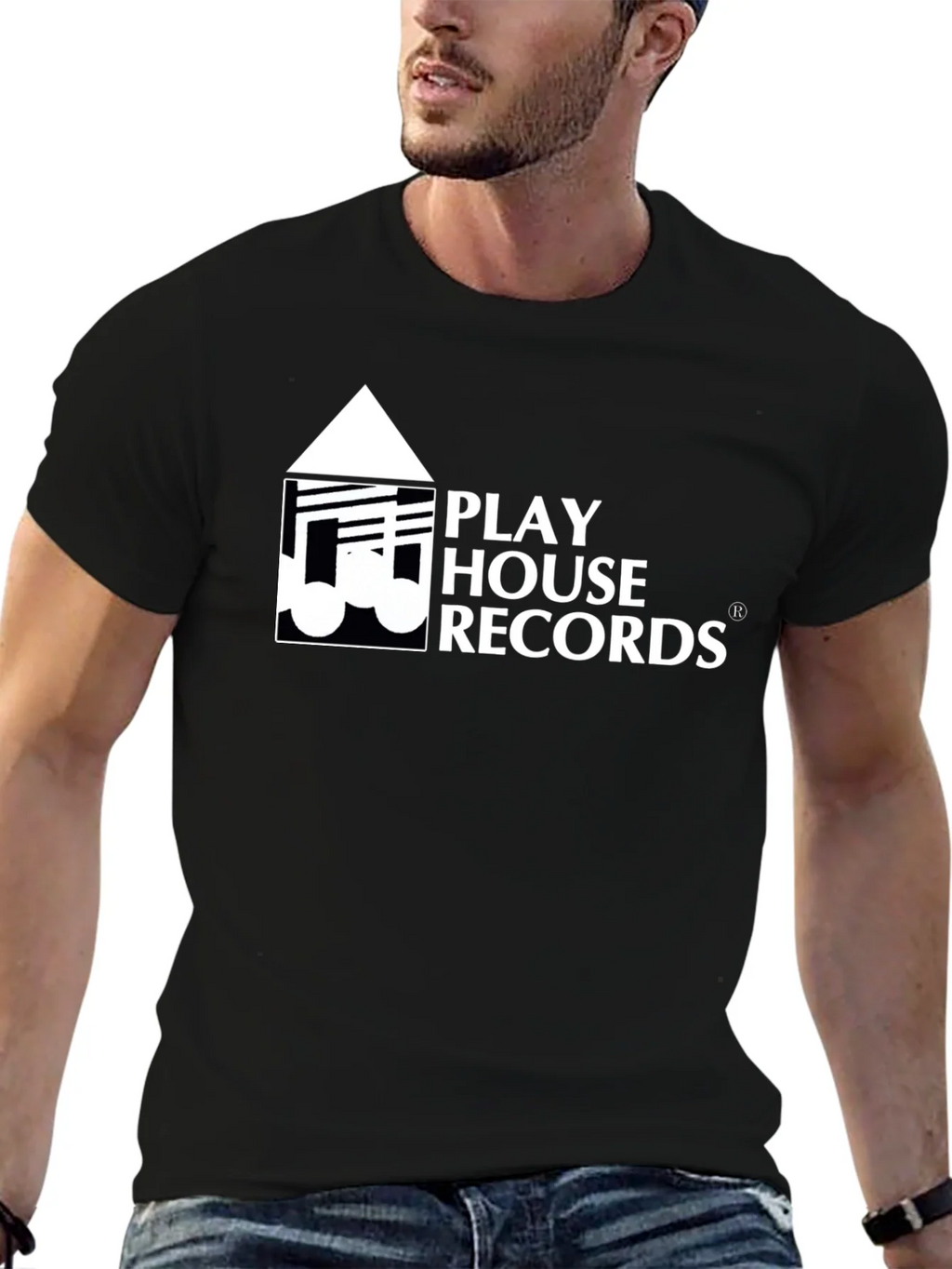 Play House Records Black T-Shirt product image 6