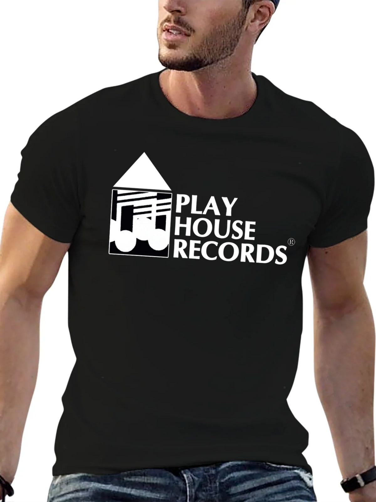 Play House Records Black T-Shirt product image 6