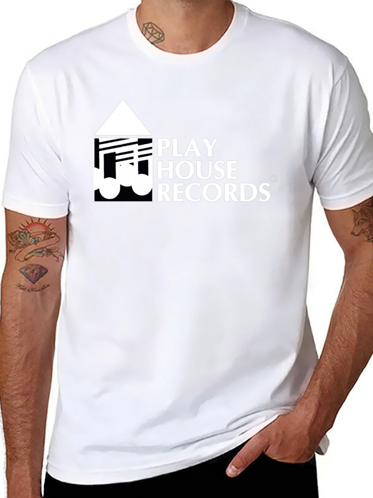 Play House Records Black T-Shirt product image 7