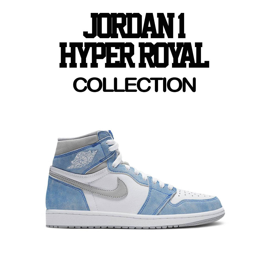 Retro 1 Hyper Royal Second Nature Shirt