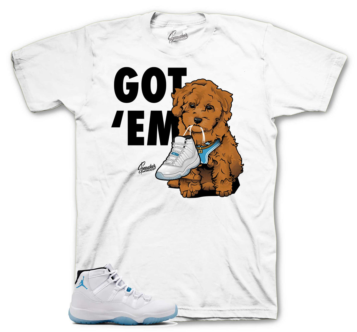 Retro 11 Low Legend Blue Got Em Shirt
