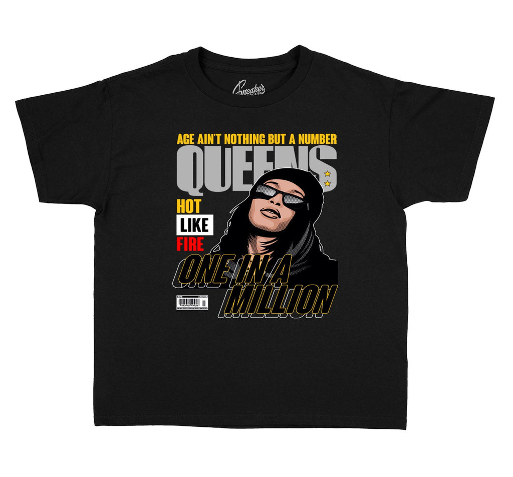 Kids- Cool Grey 3 Queens Shirt