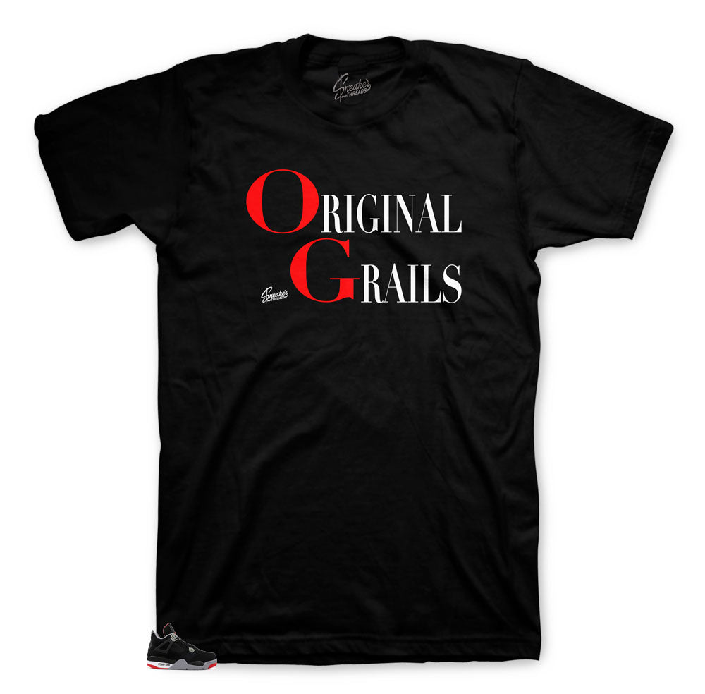 Retro 6 Carmine Original Grails Shirt