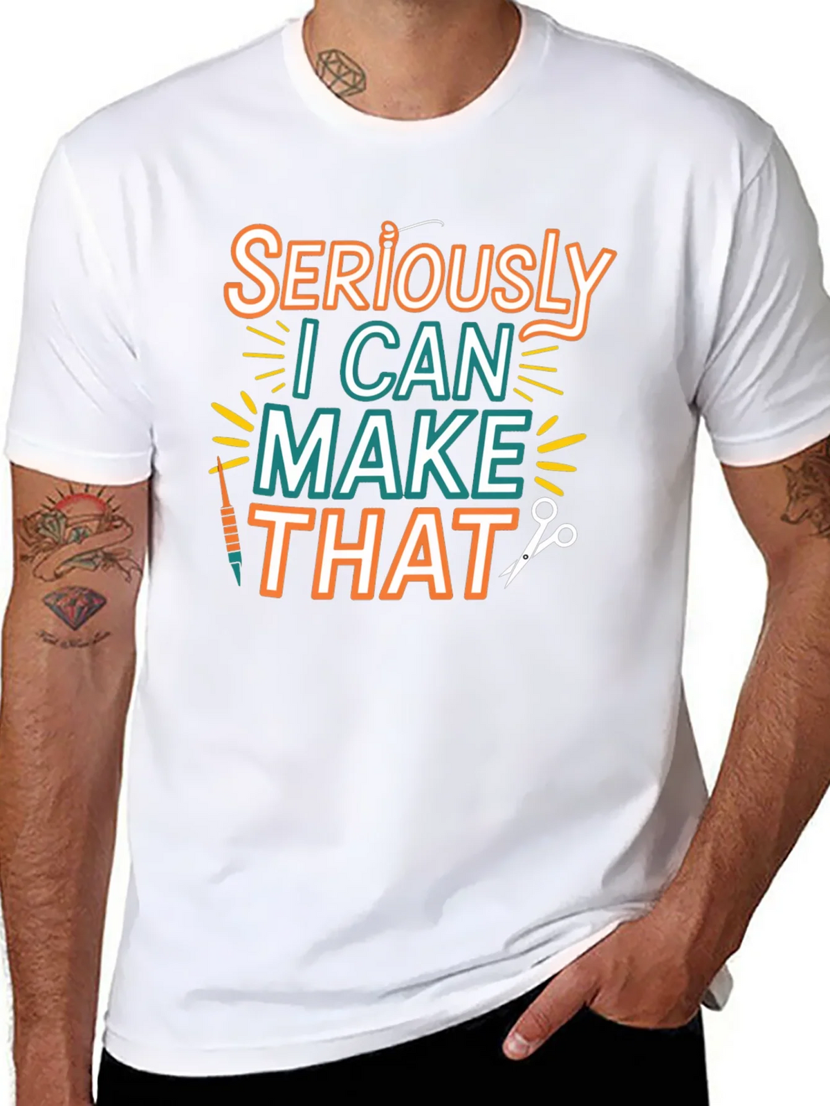 Seriously I Can Make That - Crafty T-Shirt product image 7