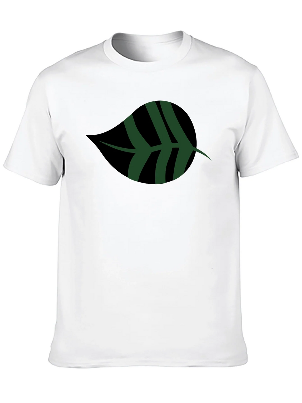 Leaf Graphic Black T-Shirt | Casual Style product image 9